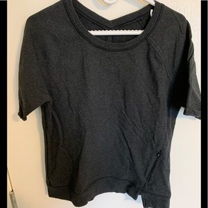 Lululemon Charcoal Grey Cozy T-Shirt